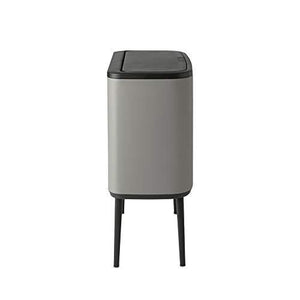 Brabantia afvalemmer Bo TouchBin Mineral Concrete Grey, 3 x 11 L
