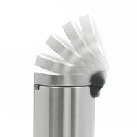 Brabantia Pedal Bin newIcon Rotondo Acciaio spazzolato