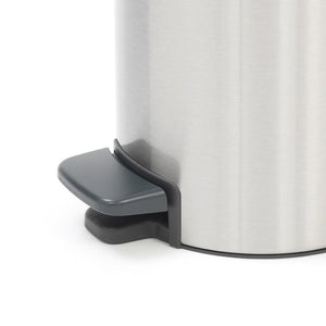 Brabantia Pedal Bin newIcon Rotondo Acciaio spazzolato
