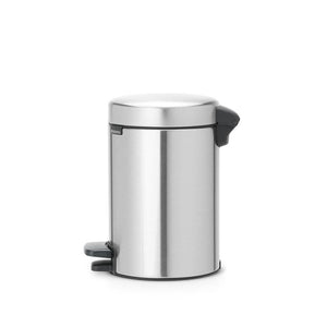 Brabantia Pedal Bin newIcon Rotondo Acciaio spazzolato
