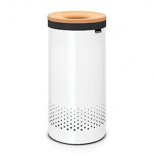 Brabantia 104367 porta biancheria Marrone, Bianco