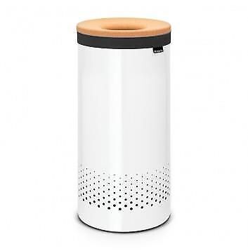Brabantia 104367 porta biancheria Marrone, Bianco