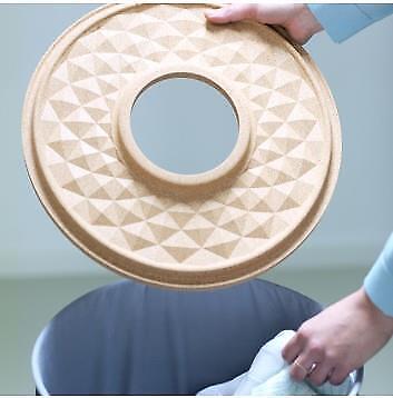 Brabantia 104367 porta biancheria Marrone, Bianco