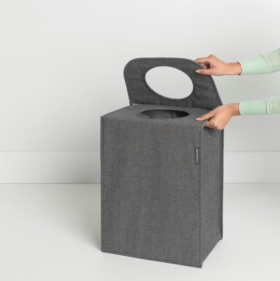 Brabantia 120381 porta biancheria 55 L Rettangolare Nero