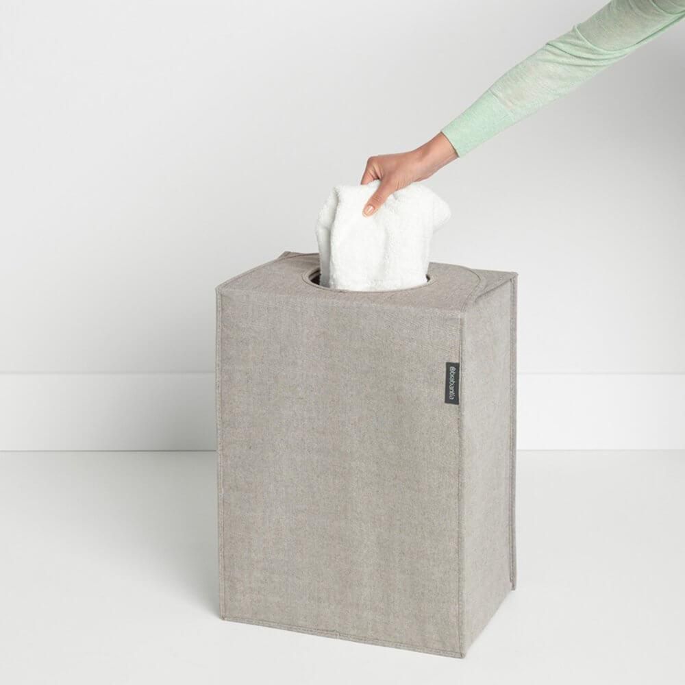 Brabantia 120367 porta biancheria 55 L Rettangolare Grigio