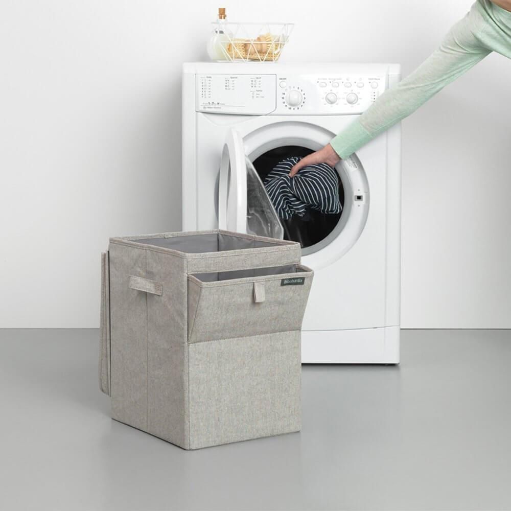 Brabantia 120428 porta biancheria 35 L Rettangolare Grigio