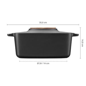 Fiskars Norden casseruola per arrosto 5 L Ghisa