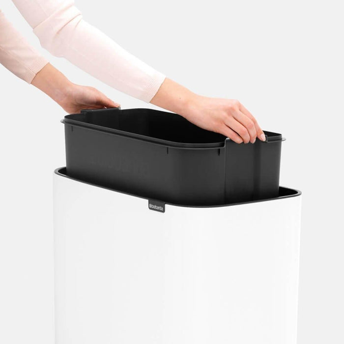Brabantia 313509 bidone per la spazzatura 36 L Rettangolare Plastica Bianco
