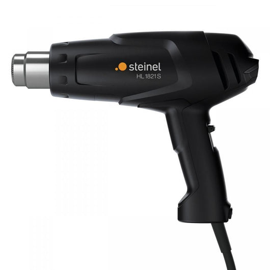 STEINEL HL 1821 S Pistola ad aria calda 450 l/min 550 °C 1800 W Nero, Acciaio inossidabile