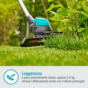 Gardena EasyCut 23/18V P4A 23 cm Batteria Nero, Blu, Arancione, Argento