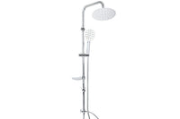 Colonna doccia completa in acciaio