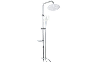 Colonna doccia completa in acciaio