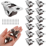 Set di ruote per mobili da 12 pezzi - Ruote mini 1,2 cm - Gomma con piatto in acciaio - Ruote a sterzo per mobili - Capacità di carico 8 kg - Resistenti agli urti e duraturi