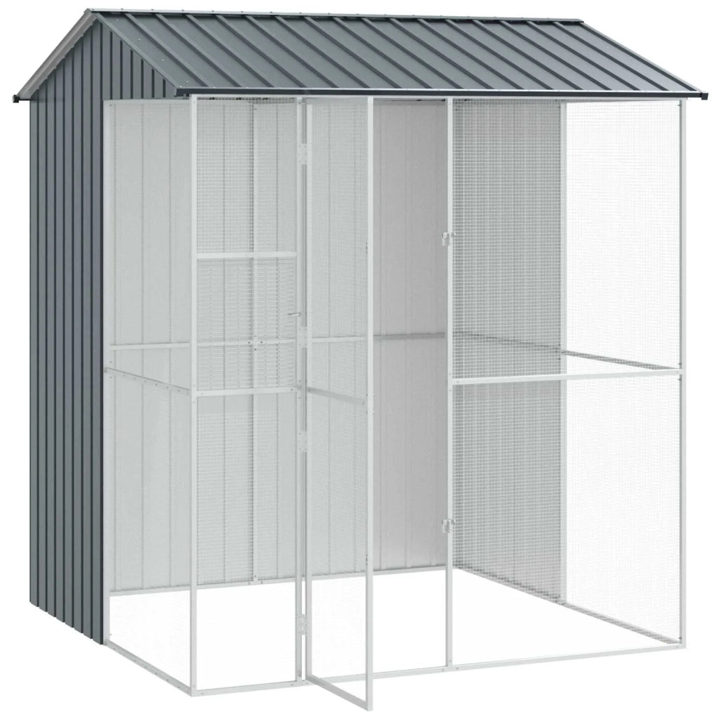 Gabbia per uccelli Antracite 215 x 210 x 247 cm Acciaio zincato 3325174