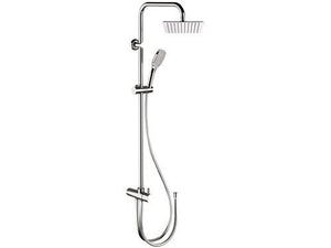 Colonna doccia moderna con soffione quadrato ultra piatto