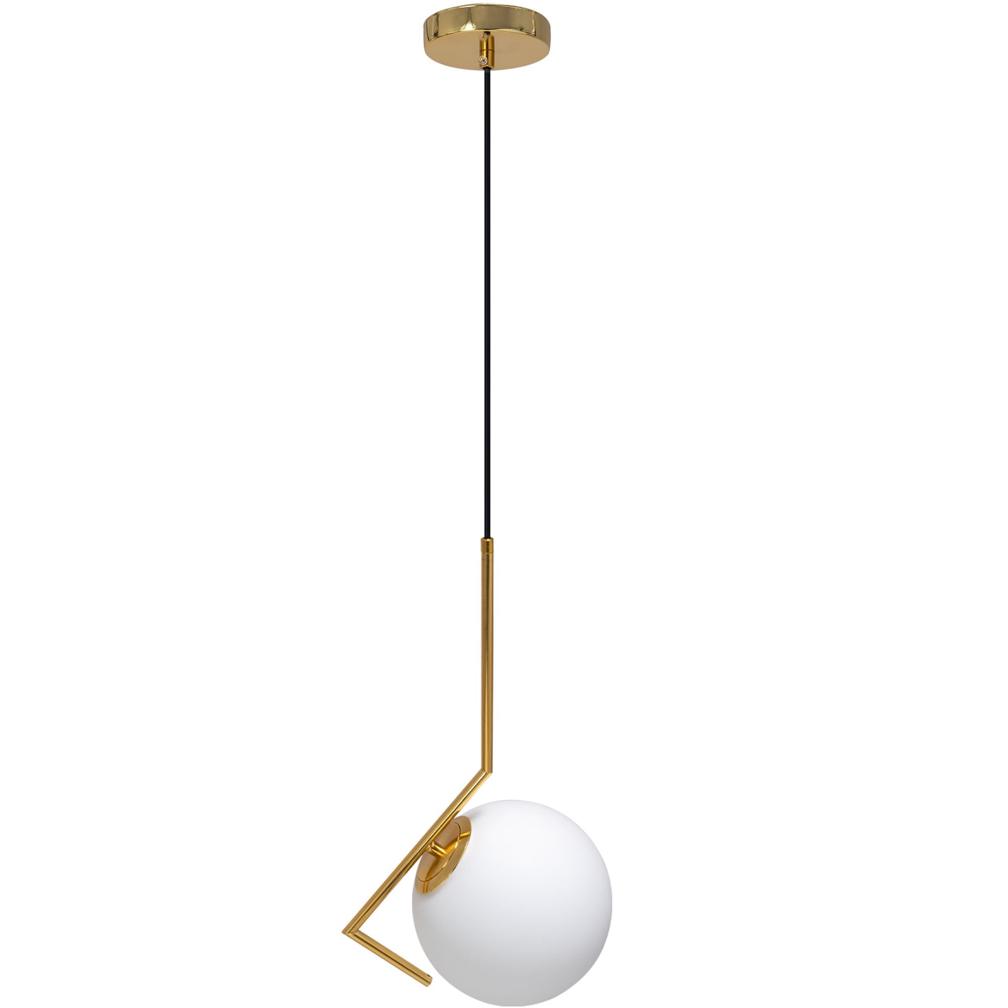 Lampada Da Soffitto Pensile Moderno Oro Di Vetro APP429-1CP
