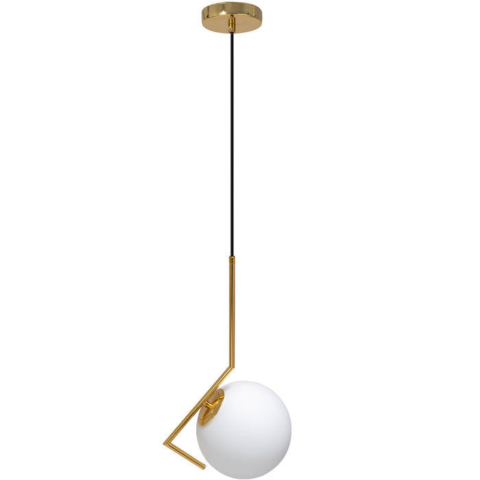 Lampada Da Soffitto Pensile Moderno Oro Di Vetro APP429-1CP