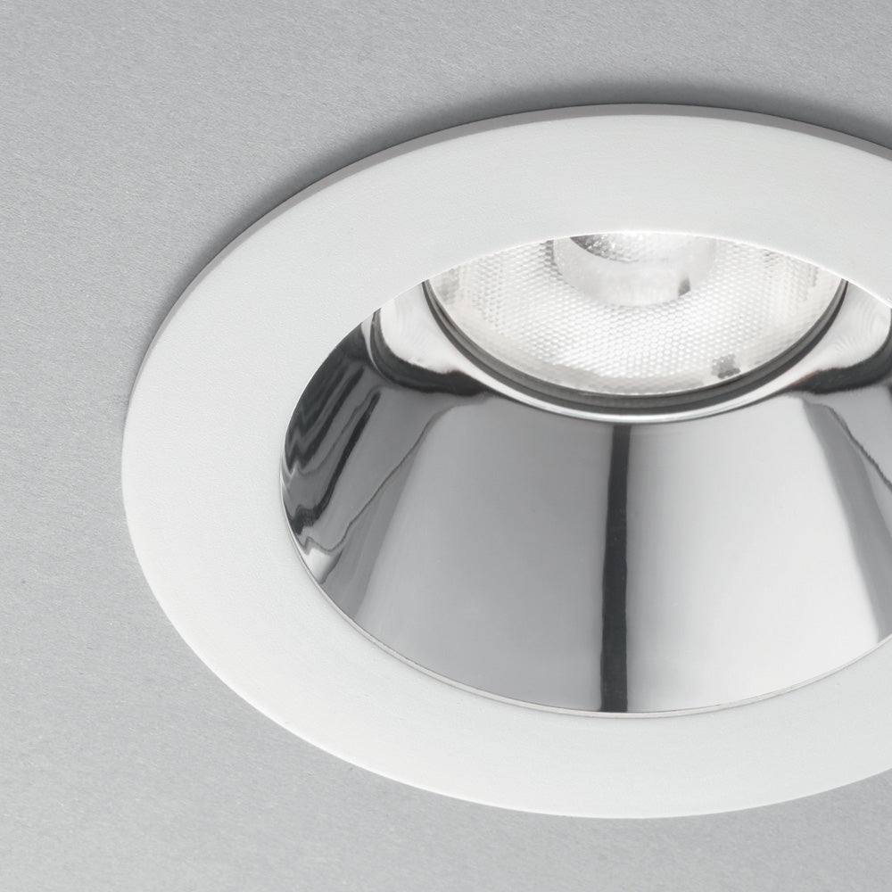 Frame Round Dynamic Alluminio Bianco