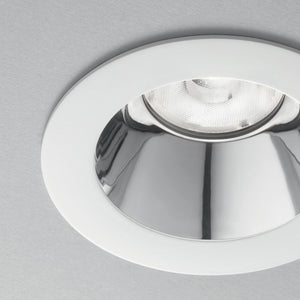 Frame Round Dynamic Alluminio Bianco