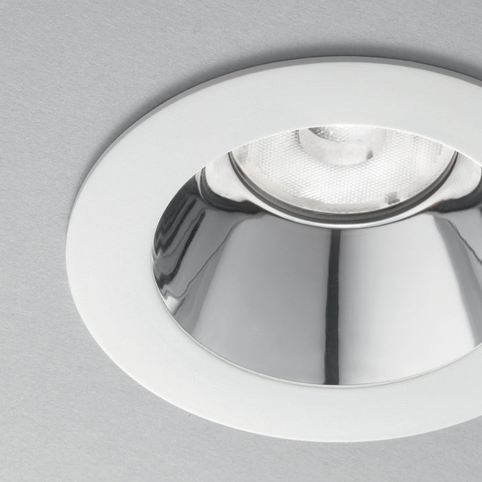 Frame Round Dynamic Alluminio Bianco