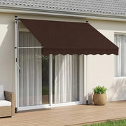 Tenda retrattile manuale Marrone 100 cm 42037044
