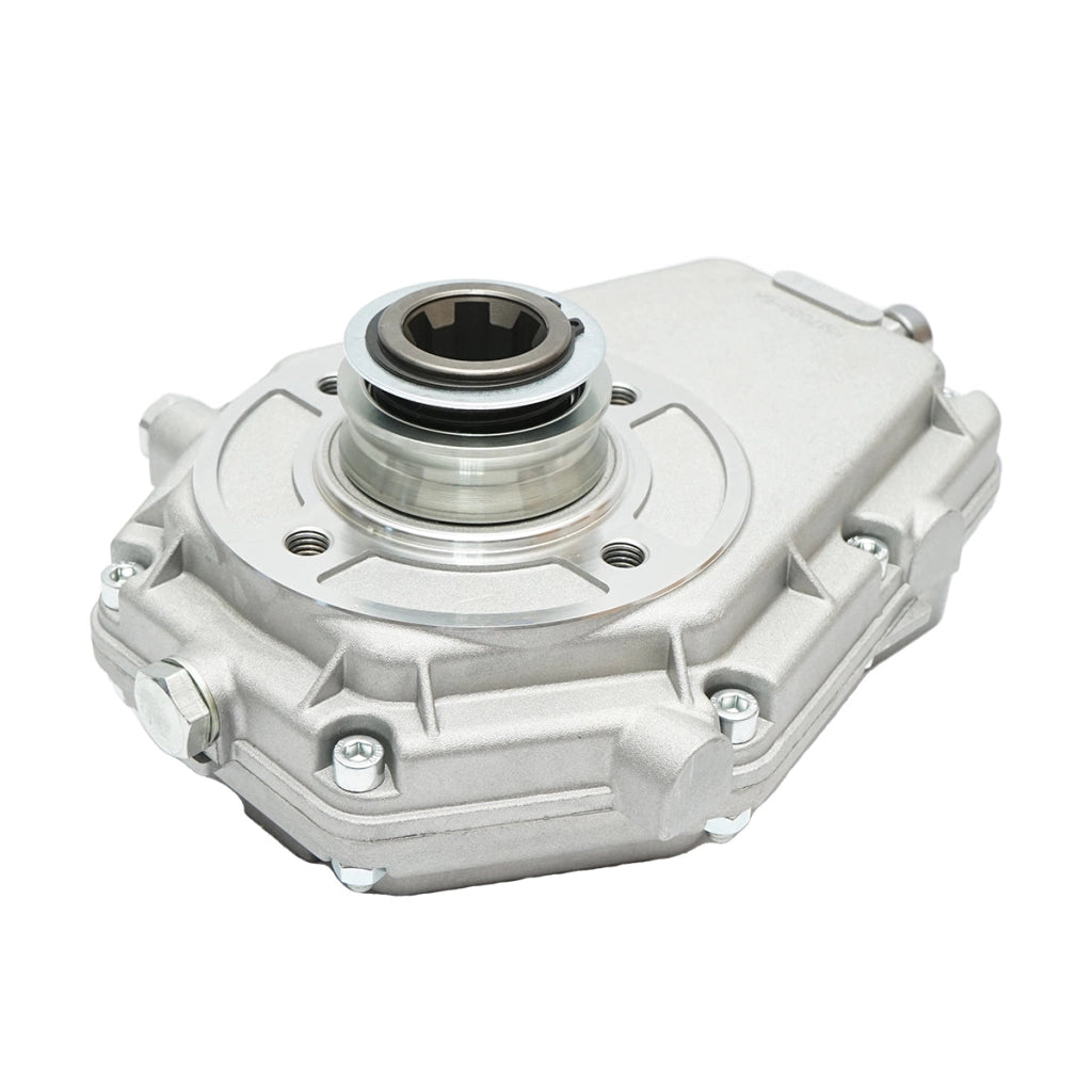 Moltiplicatore di giri in alluminio KM7004 profilo albero standard trattore Z=6 1 3/8 DIN 9611 con serraggio