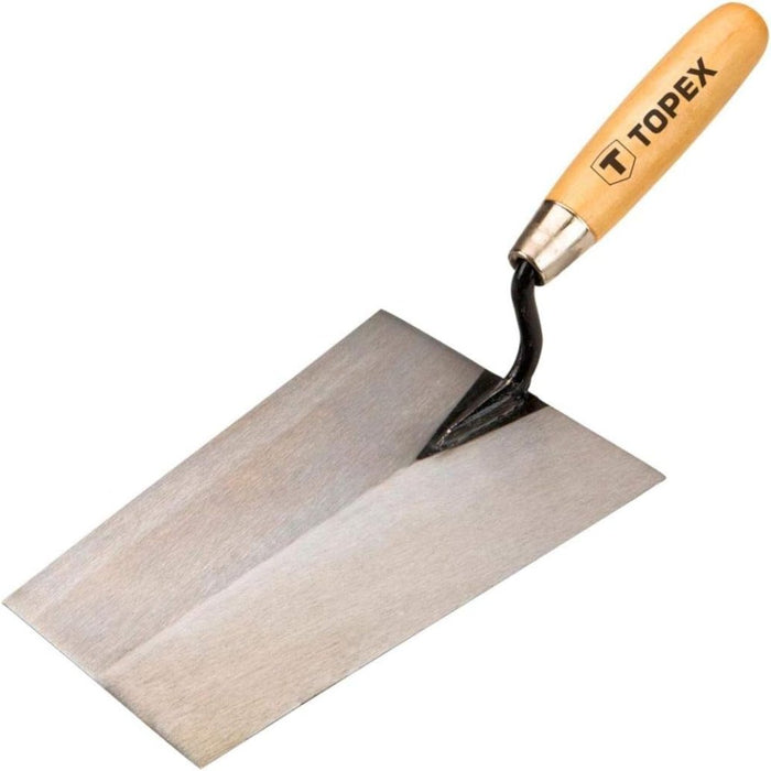 Topex 13a119 cazzuola trapezioid idale, 200 x 140 mm