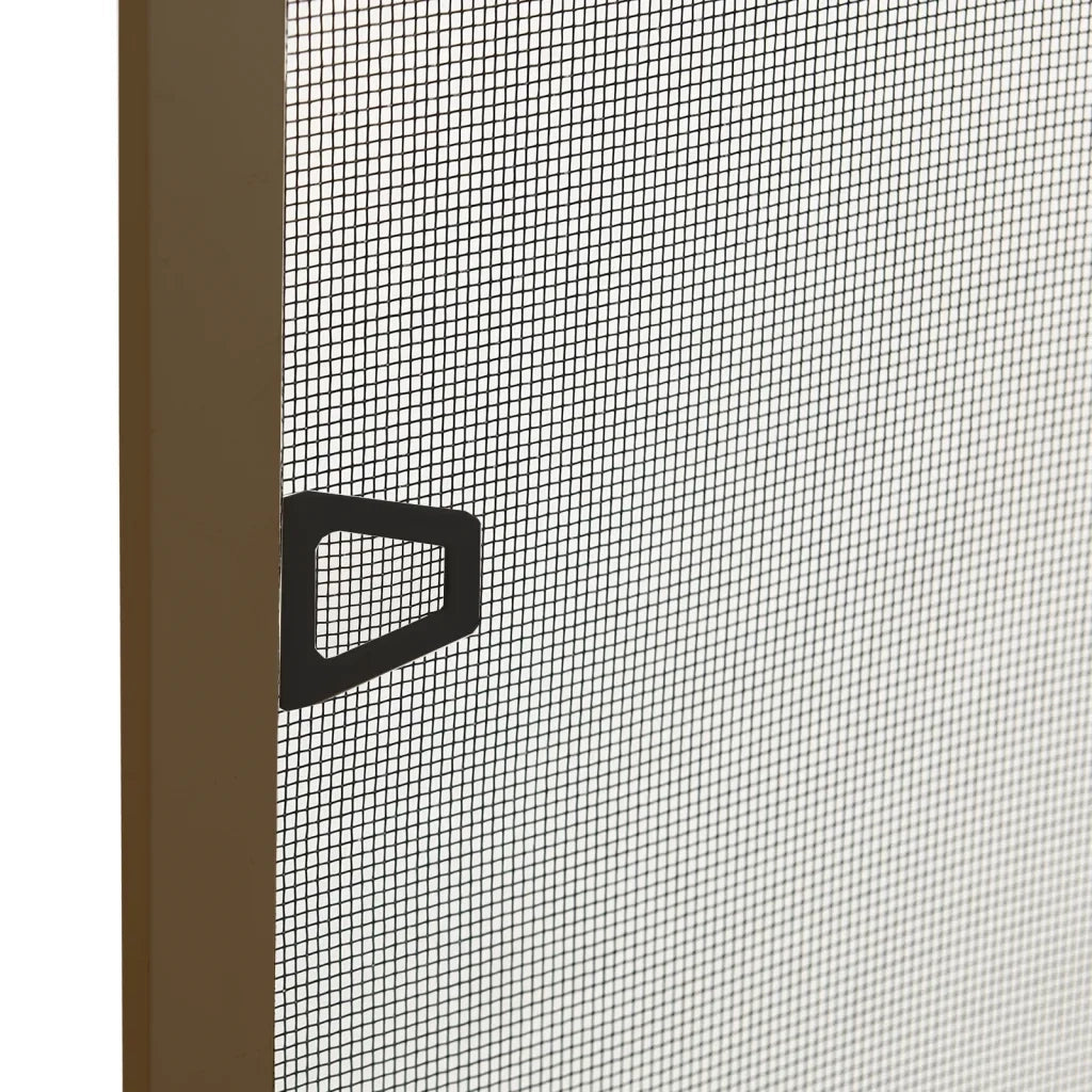 Zanzariera per Finestre Marrone 90x120 cm CFW1661377