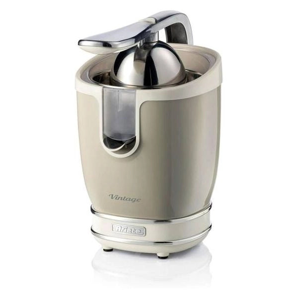 Ariete 413 spremiagrumi elettrico con leva - salvagoccia - motore silenzioso - 85 watt - design vintage - beige - ARI413BG