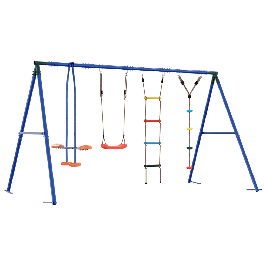 Set di Altalene per Esterni Multicolore Acciaio e PE 3429841