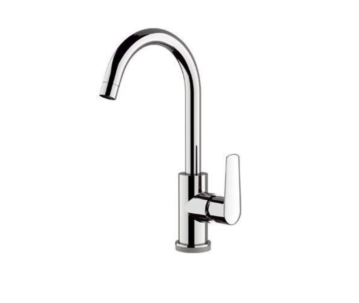 Rubinetto cucina di design touch me, si aziona l'erogazione con un solo tocco! serie vanity