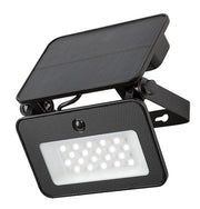 Faretto solare LED 6W PIR CCT IP65 nero Tarcal Rabalux