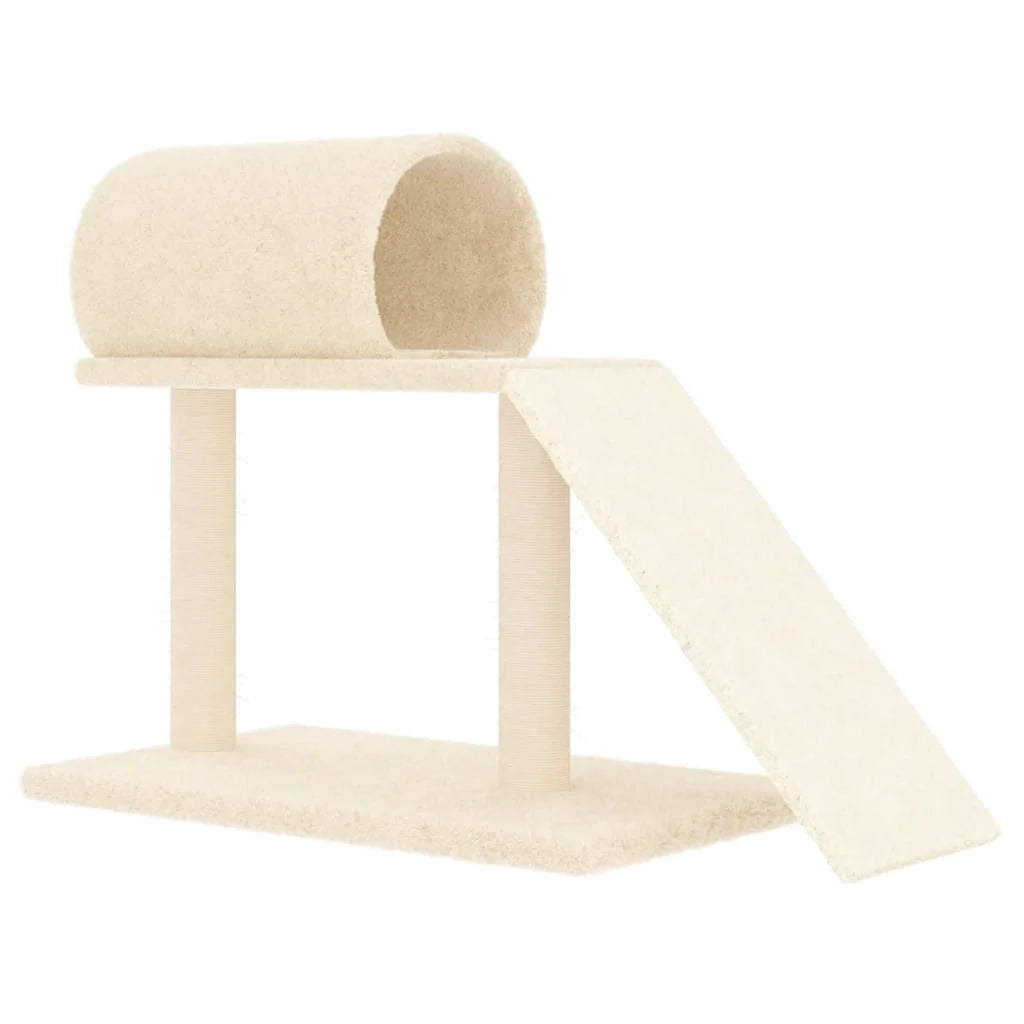 Tiragraffi con tunnel e scaletta 55,5 cm crema 02_0022798