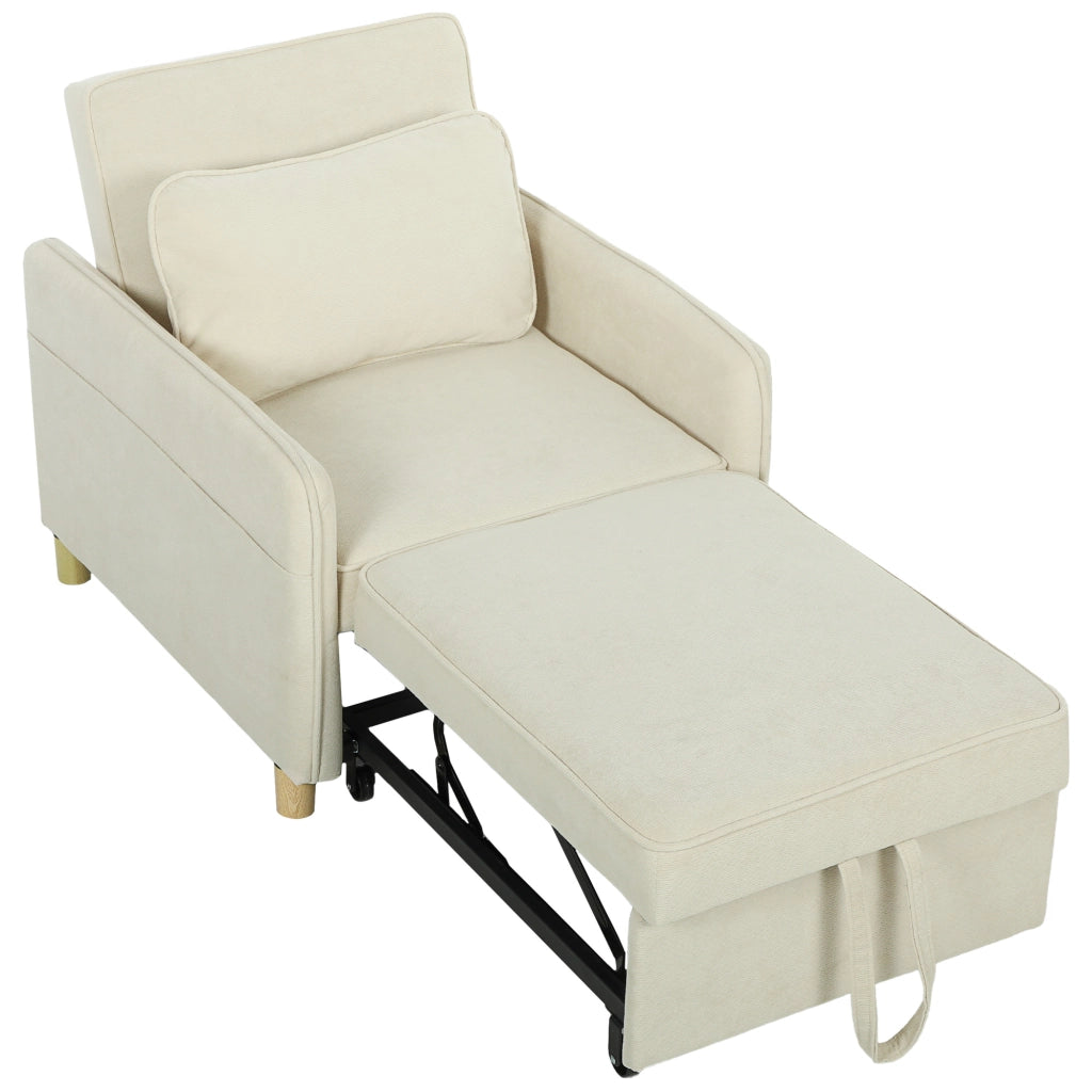 Poltrona letto 3 in 1 ¨C zephmum ¨C beige 90x200