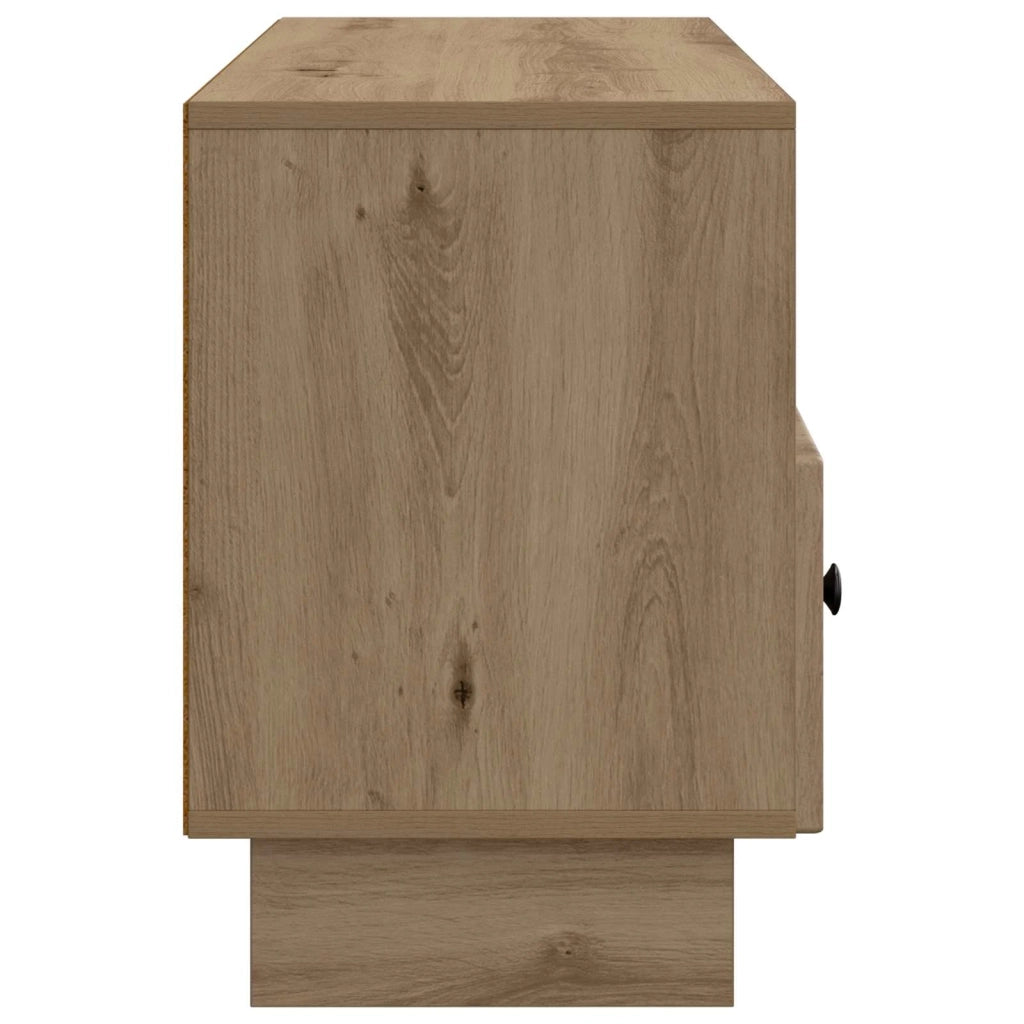 Mobile TV con cassetto Rovere Artigianale 102 x 34,5 x 50 cm