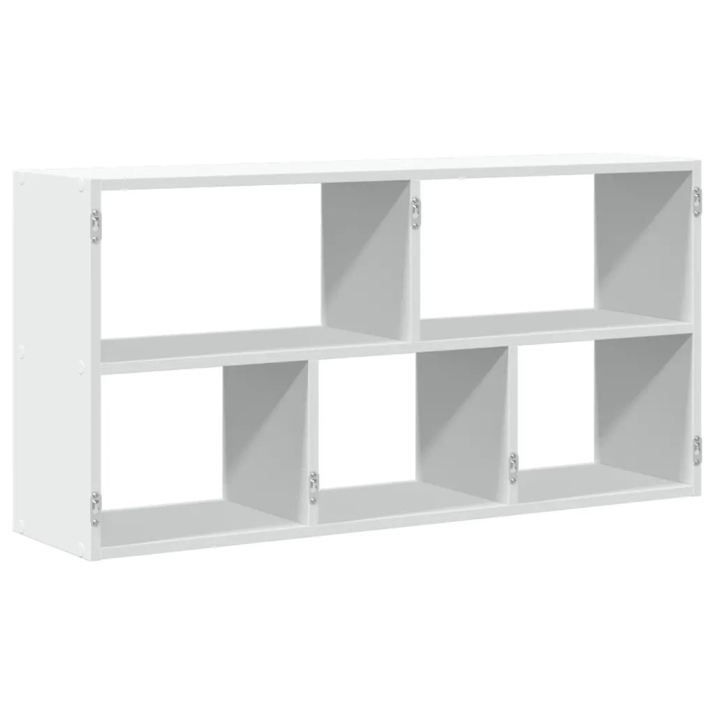 Scaffale a parete | Ripiano a parete | Mensola a parete Bianco 100x25x50 cm in Legno Multistrato