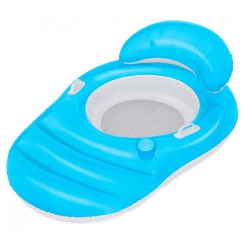 Trade Shop - Materassino Poltrona Luxe Relaxer Lounge Sedile In Rete 152x102cm Piscina 43646 -