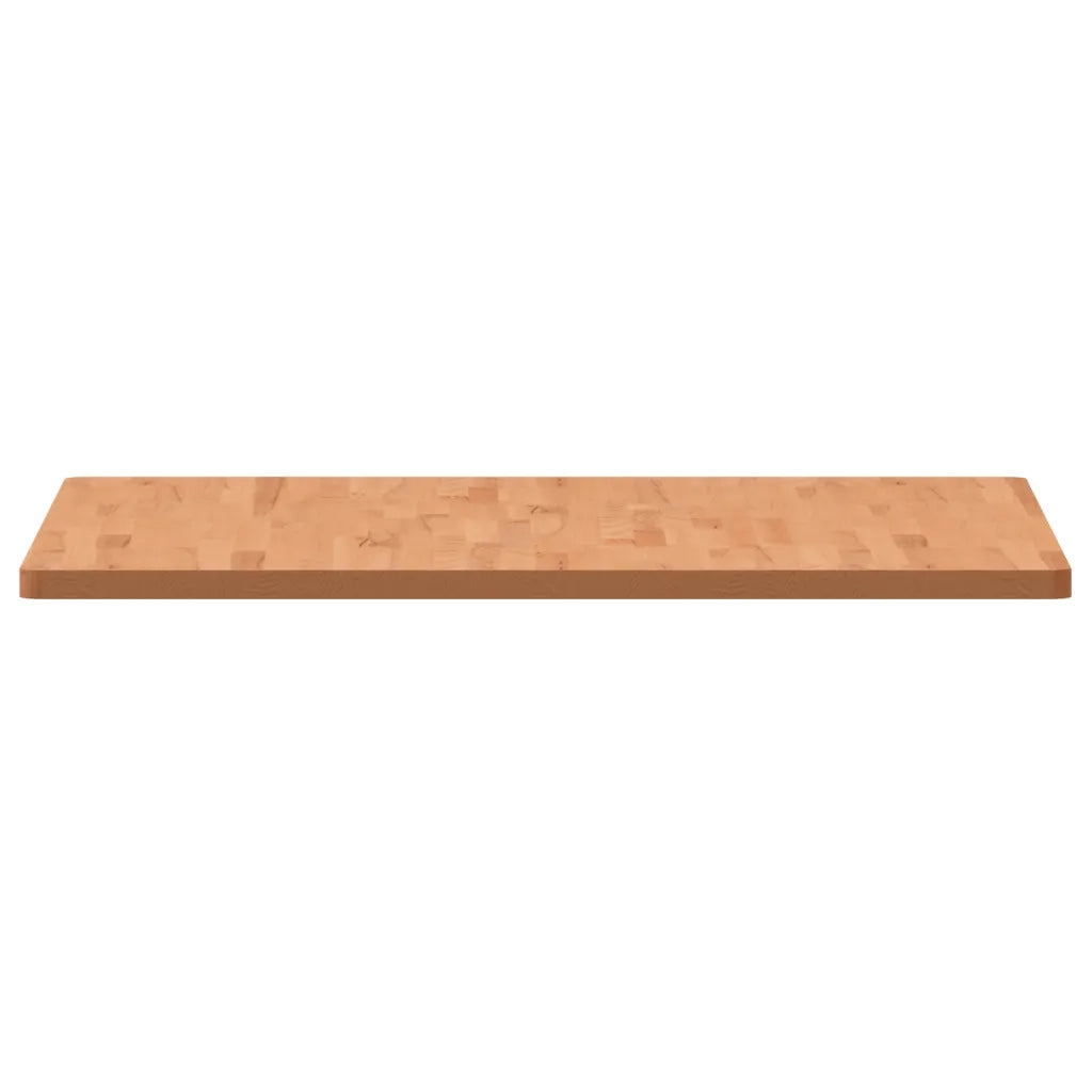 Piano per Tavolo 90x90x2,5 cm Quadrato Legno Massello di Faggio 355977