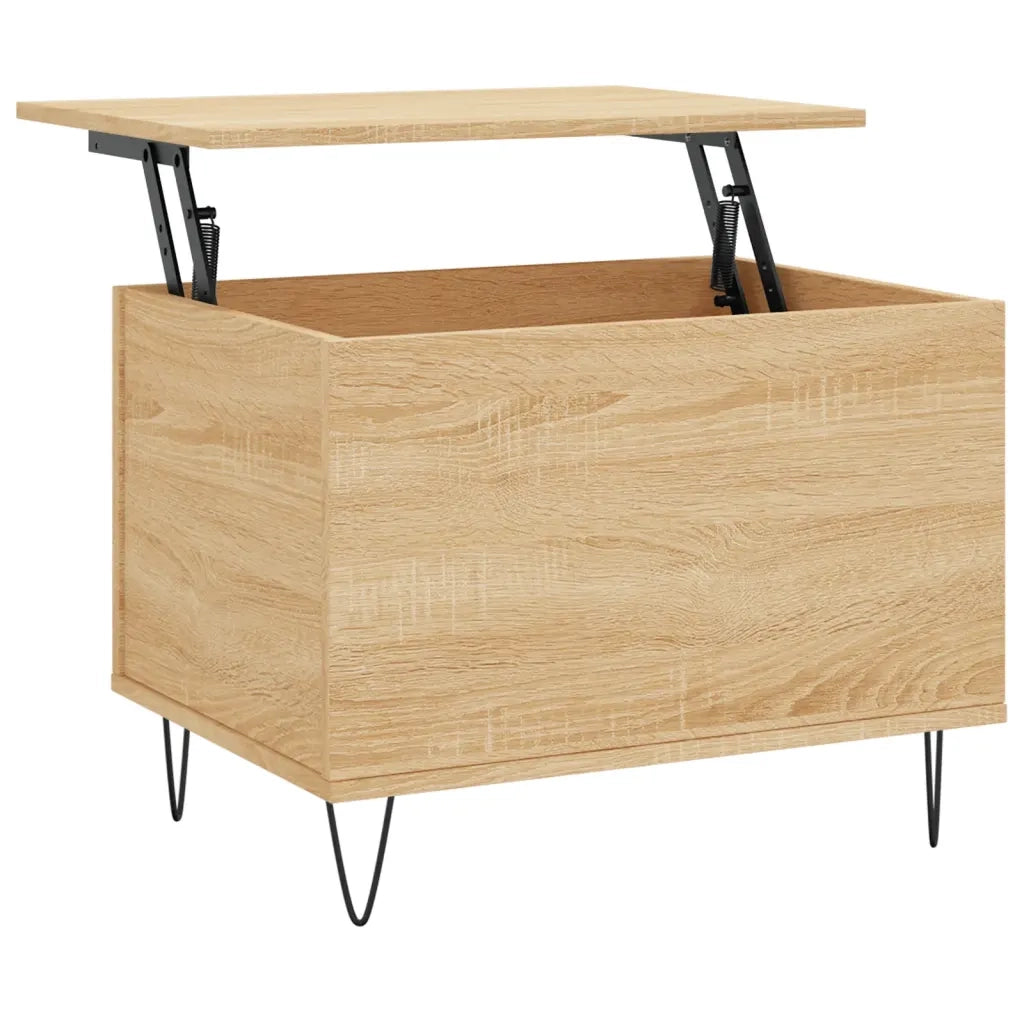 Tavolino salotto | Tavolino da caff¨¨ | Tavolino da Soggiorno Rovere Sonoma 60x44,5x45 cm Legno Multistrato