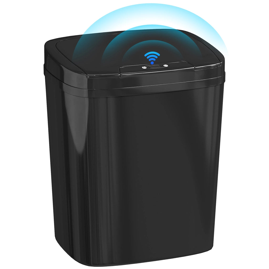 Cestino per Rifiuti Automatico 15 Litri con Sensore ¨C zephmum ¨C Nero