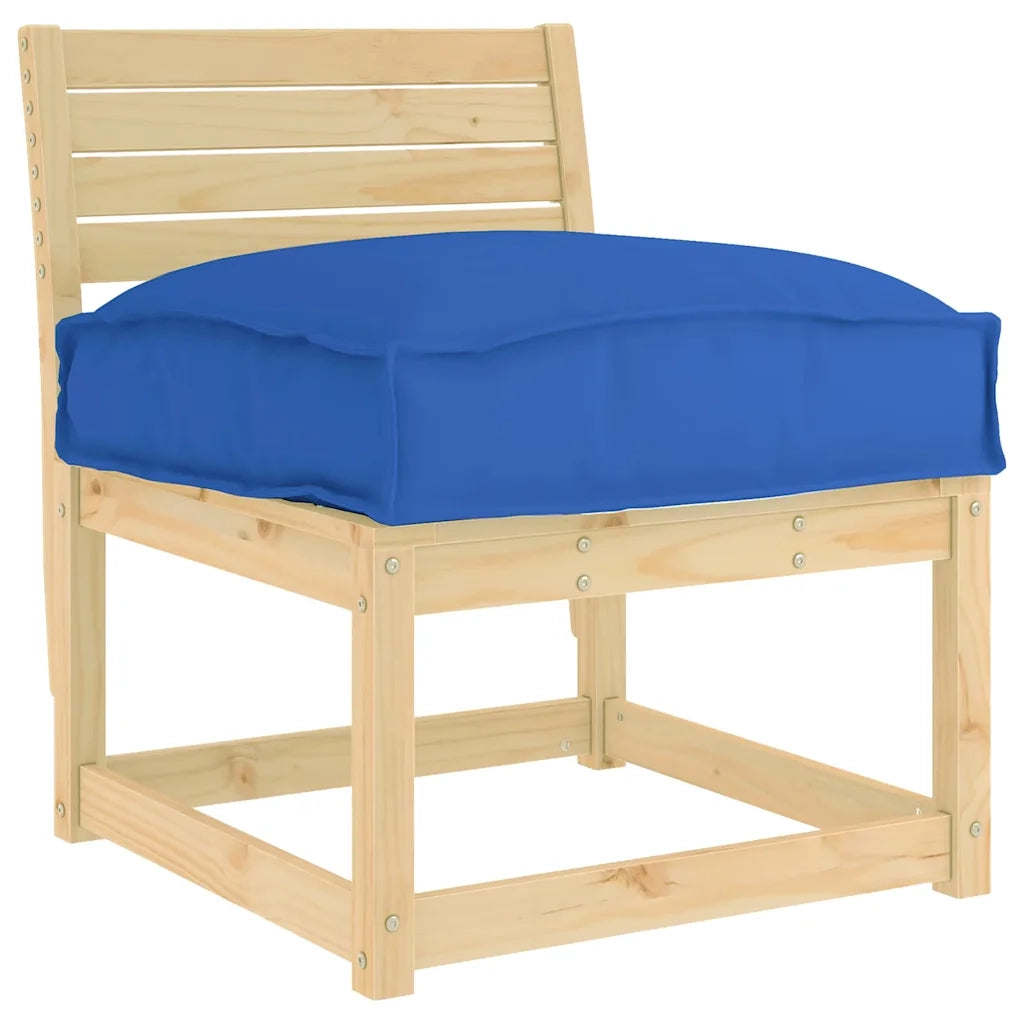 Cuscino Blu Reale 60 x 40 x 8 cm Tessuto Oxford 42001615