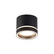 Spot soffitto superficie Ø8,5 tondo nero GX53 Kendal