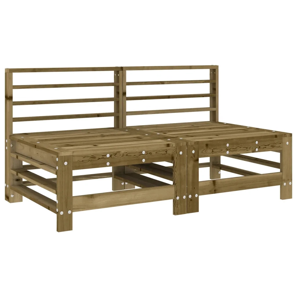Set Salotto da Giardino 4 pz in Legno Impregnato di Pino 3186507