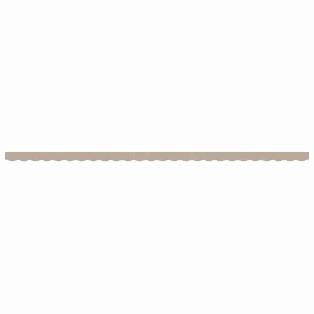 Sostituzione della mantovana per tenda-Tessuto di Ricambio per Mantovana da Tenda Beige 6 m Poliestere
