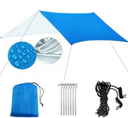 Tela impermeabile per tenda da campeggio, 3x3m, 300x300cm, impermeabile 1500mm, resistente a tutte le condizioni climatiche