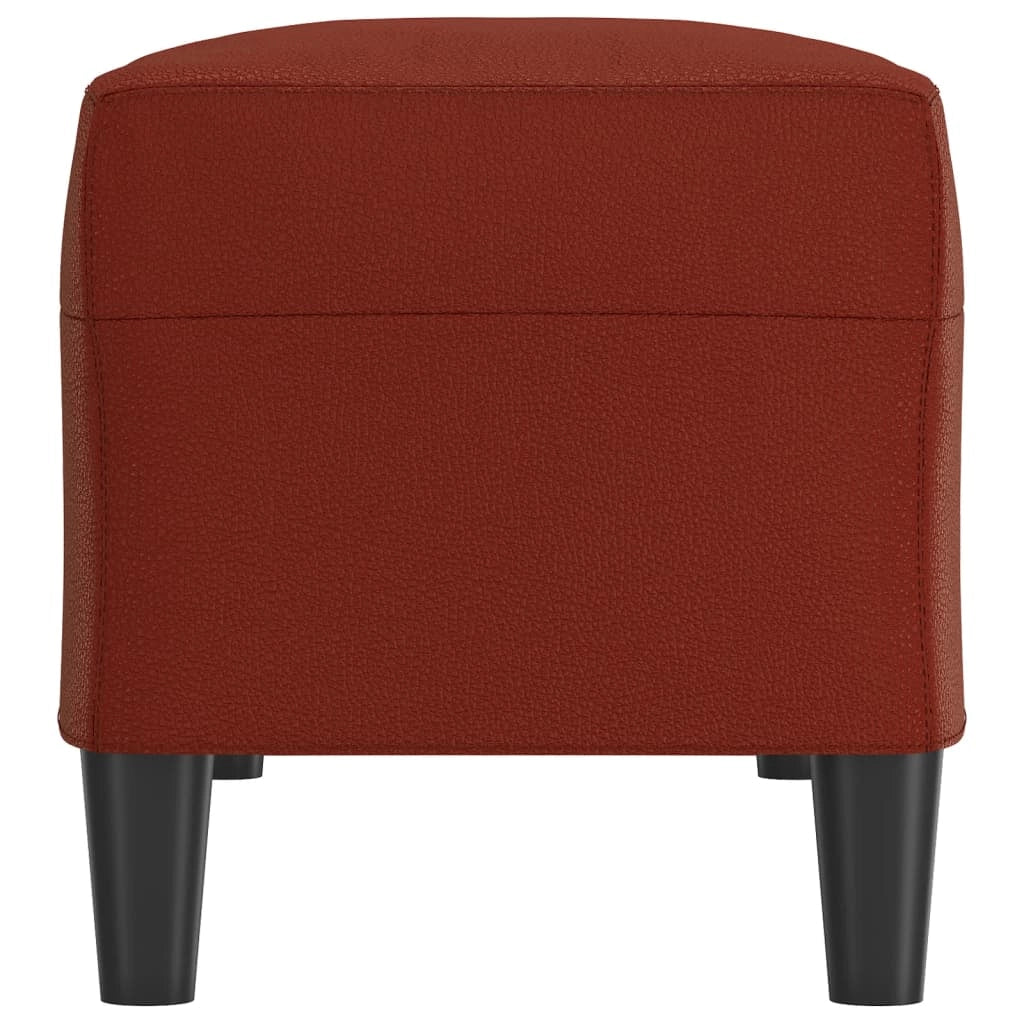 Panca/panca rosso bordeaux x 100 x 35 x 41 cm similpelle 02_0010686