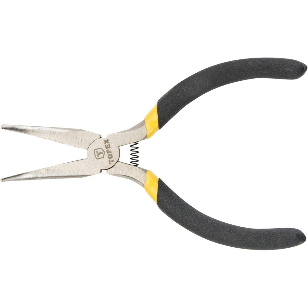 Topex 32d723 pinza di precisione ne a becco curvo 130 mm ds