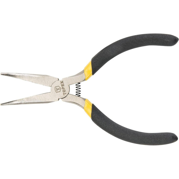 Topex 32d723 pinza di precisione ne a becco curvo 130 mm ds