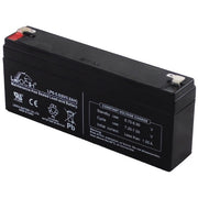 LEOCH LP6-5.0 DJW6-5.0 6V 5.0 AH LP SERIE BATTERIA AGM PIOMBO ACIDO