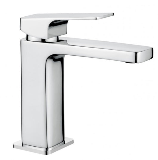 Rubinetto miscelatore per lavabo squadrato moderno